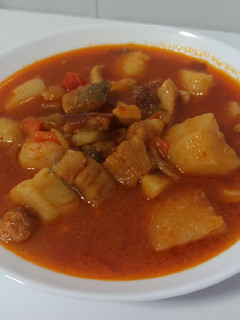 Una foto de Guiso de bacalao