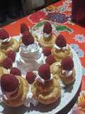 Tarta Saint Honore (pasta choux)