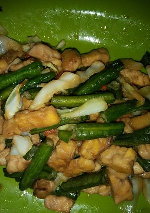 Foto resep Oseng Kacang panjang,kol dan Tempe Simple