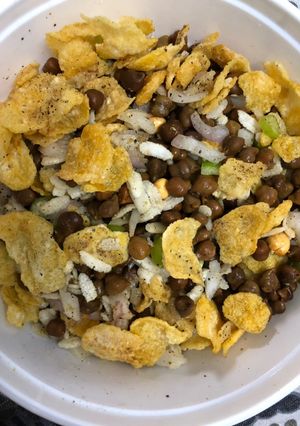 A picture of Chana chaat.