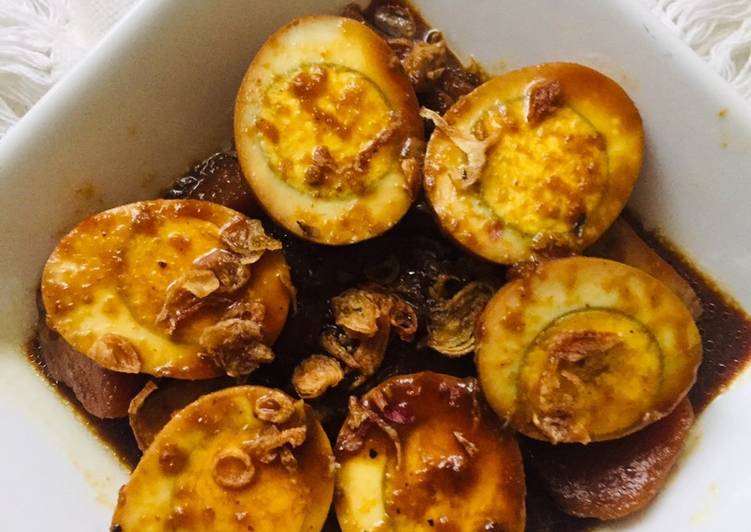 Semur Telur Tahu Kentang