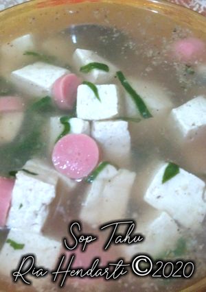 Foto resep Sop Tahu