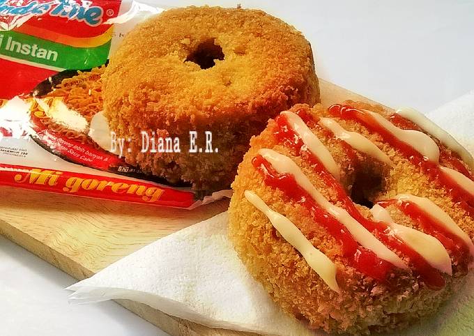 Resep Donat Indomie Tanpa Cetakan Donat Oleh Diana Endri Rosisca Cookpad