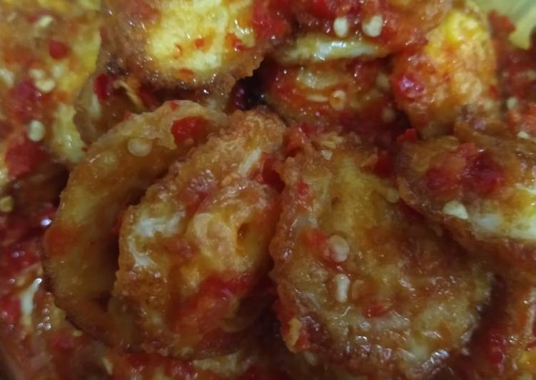 Balado ceplok telor puyuh