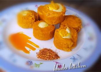How to Recipe Perfect Moi moi with samosa fillings and egg