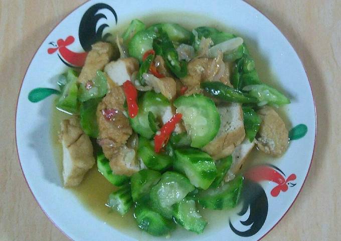 Resep Tumis Oyong Tahu Oleh Fatihatul Muali Cookpad