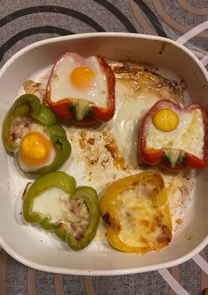 Una foto de Morrones (pimientos) rellenos PREMIUM