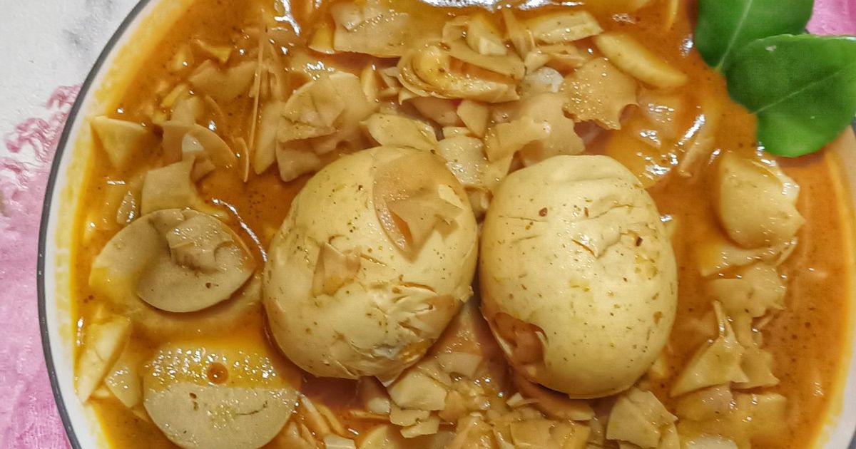 636. Gulai Rebung Telur