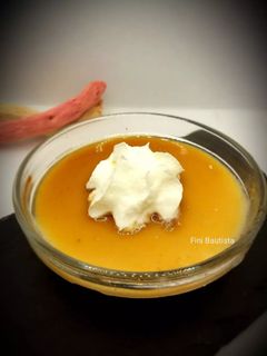 Una foto de Saludable pudin de calabaza japonés