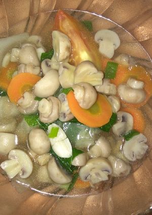 Foto resep Soup Jamur Kancing