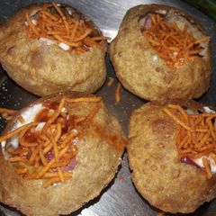 A picture of Dahi puri.