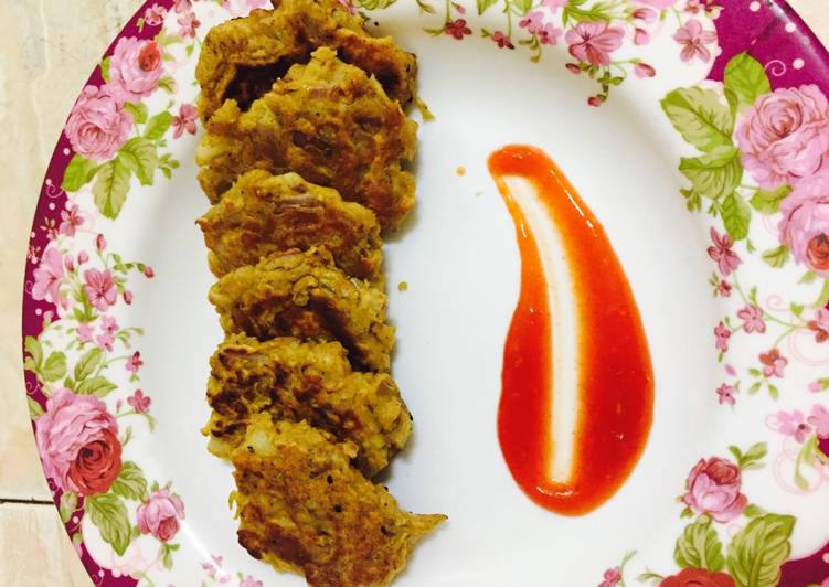 Recipe of Quick Leftover chole tikki