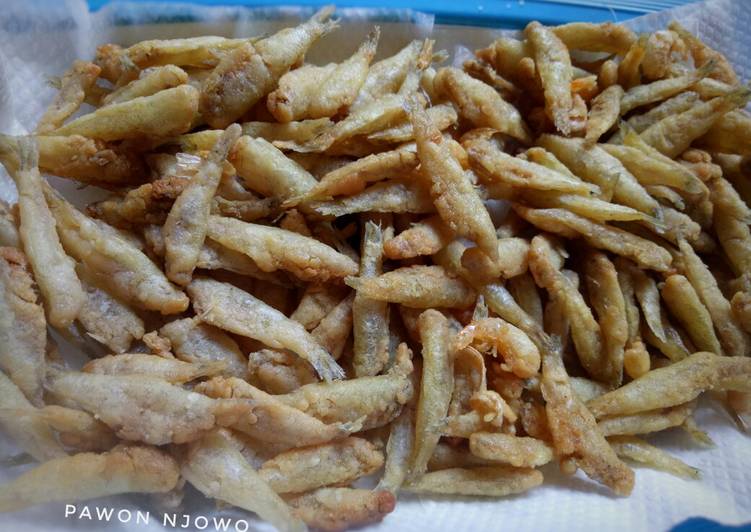 Teri goreng crispy