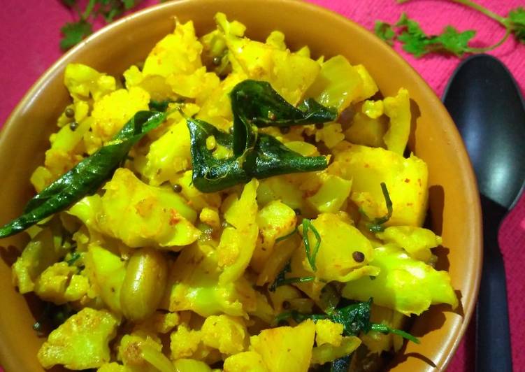 Simple Way to Prepare Any-night-of-the-week Keto cauliflower poha