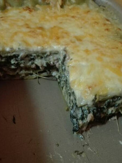 Una foto de Lasaña verde