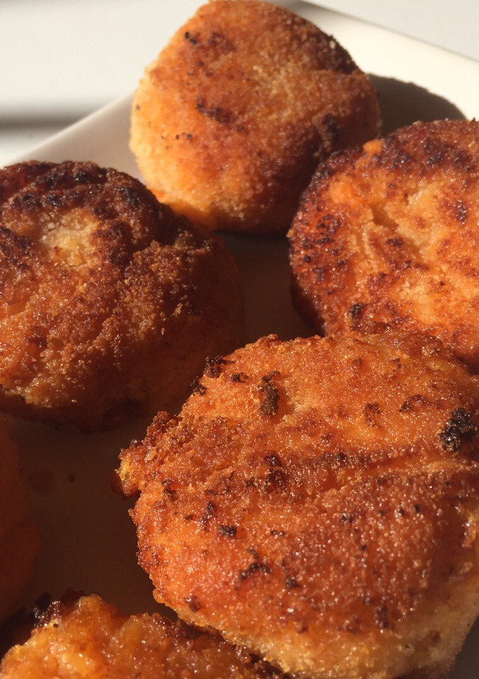 Una foto de Tortitas de sobrasada