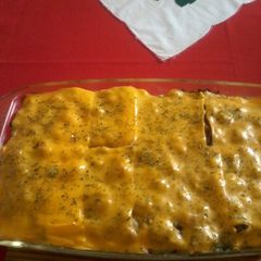 A picture of Mince lasagne.
