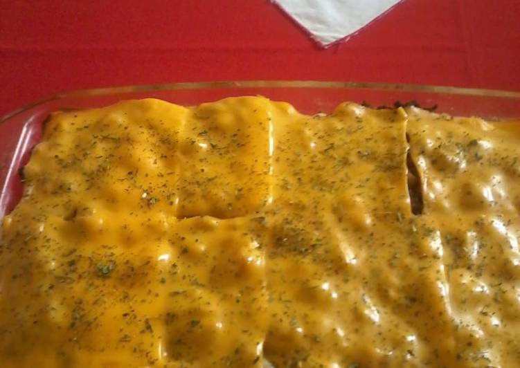 Recipe of Award-winning Mince lasagne