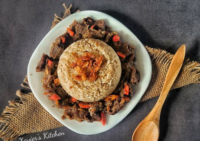 Nasi Kabuli Daging Sapi