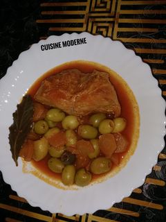صورة لوصفة طاجين الزيتون الجزائري 🇩🇿 بالدجاج 🍗