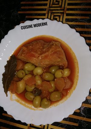 صورة لوصفة طاجين الزيتون الجزائري 🇩🇿 بالدجاج 🍗