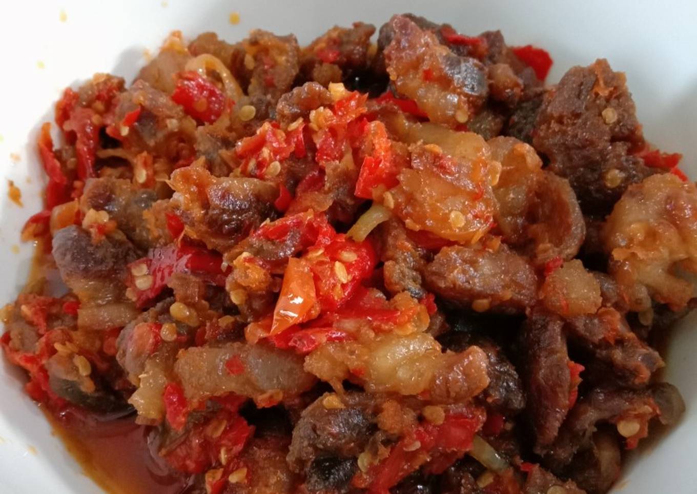 Daging sapi sambal