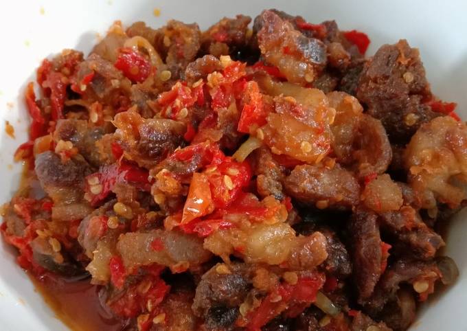 Daging sapi sambal