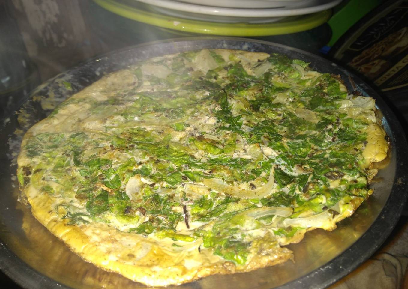 Omelette de lechuga super saludable👍👍❣️❣️