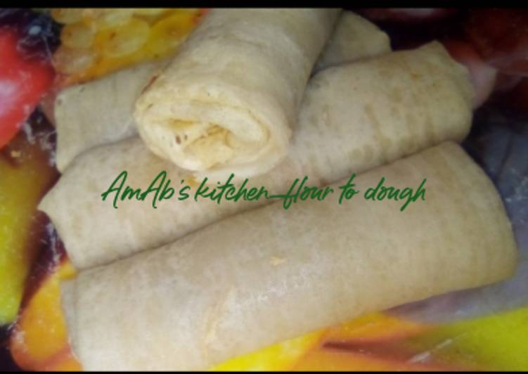 Steps to Prepare Homemade Spring Rolls | This is Recipe So Great You Must Undertake Now !!