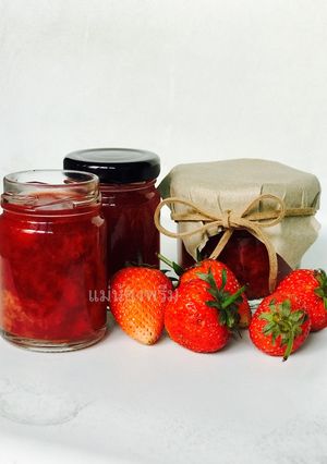 รูปของ แยมสตอเบอรี่โฮมเมด#งบ60บาท