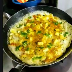 A picture of Paneer Omlete.