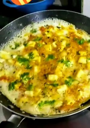 A picture of Paneer Omlete.