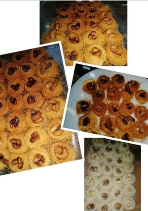 صورة لوصفة عش البلبل 😋