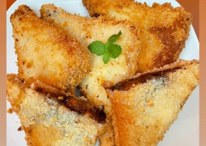 Resep: Roti goreng pisang Untuk Jualan