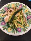 Tagliata di pollo con verdure