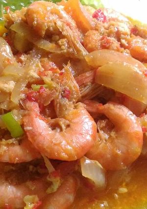 Foto resep Udang Saos padang