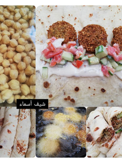 صورة لوصفة سندويش فلافل