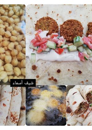 صورة لوصفة سندويش فلافل