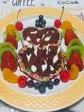 Pancakes Red Velvet San Valentín