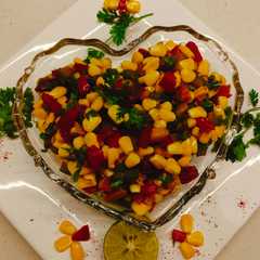 कॉर्न चाट(corn chaat recipe in Hindi)-レシピのメイン写真