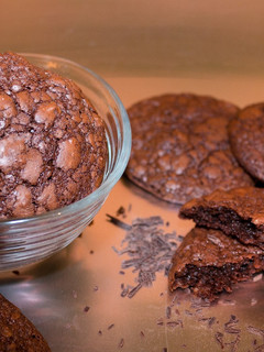 Φωτογραφία της συνταγής Chocolate Brownie Cookies