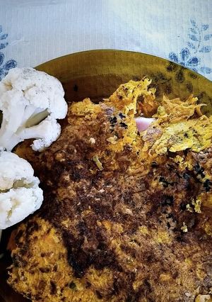 Una foto de Omelette de zanahoria