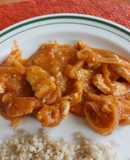 Bisteces de puerco en salsa de jitomate