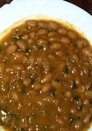 A picture of Stewed beans.