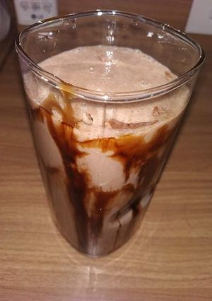 A picture of Chocolate shake.