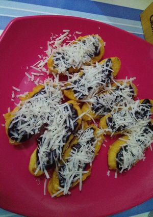 Foto resep Pisang goreng coklat keju