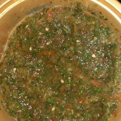 A picture of Imli chutney.