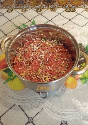 A picture of Gajar Ka Halwa.