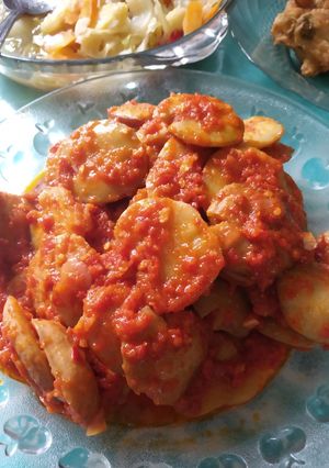 Foto resep Jengkol masak Balado