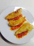 Solomillos de pollo en salsa de tomate